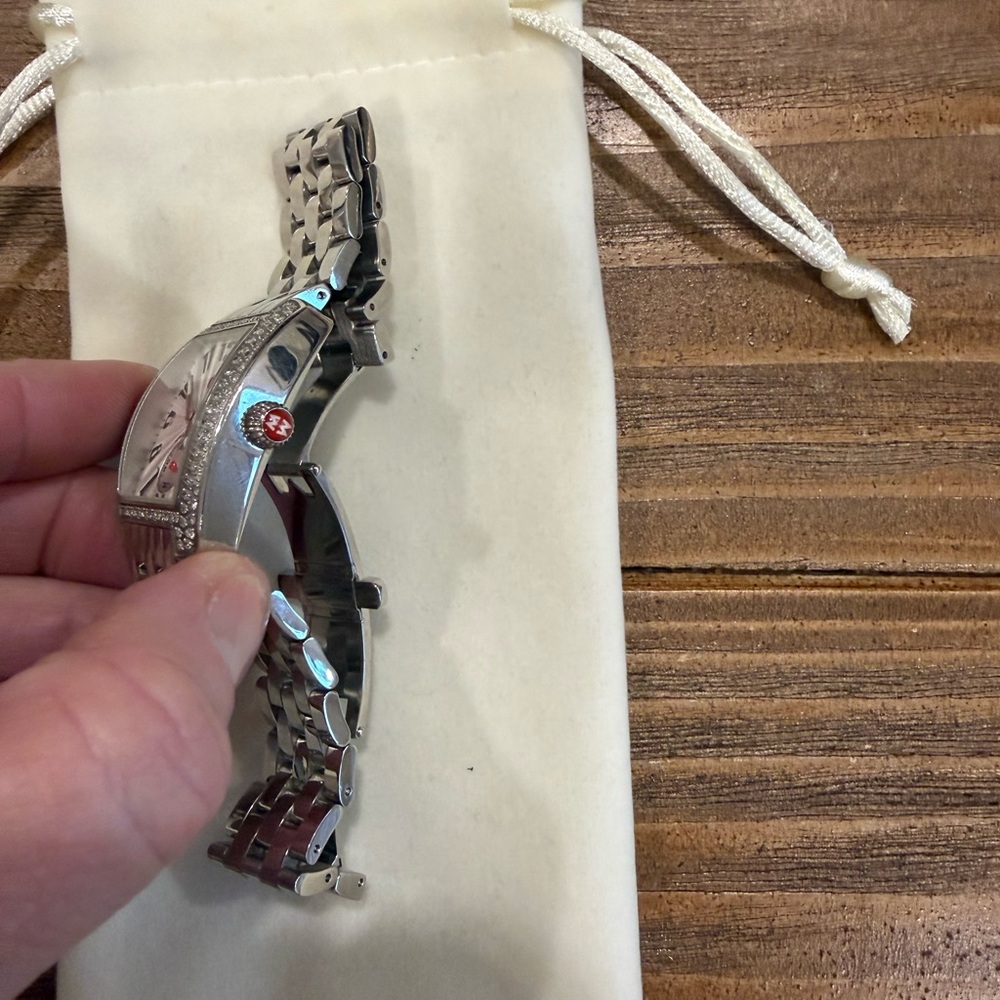 Michele Mini Urban diamond watch - Picture 4 of 5